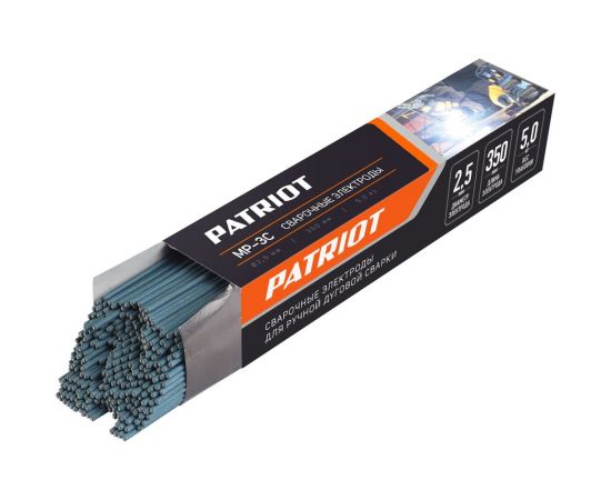 Электроды сварочные МР-3С 2.5 мм, 350 мм, 5 кг Patriot 605012200 