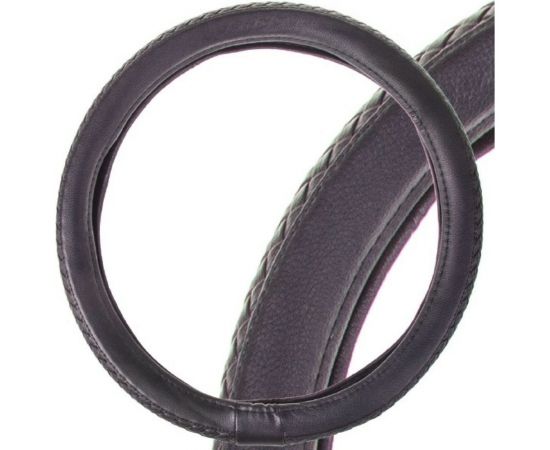 Оплетка SKYWAY Modern-5 S, черная, экокожа, плетение ECO S01102283 