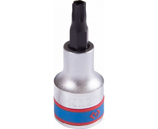 Насадка-бита торцевая с отверстием Torx T40, 60 мм, 1/2"" KING TONY 402740 