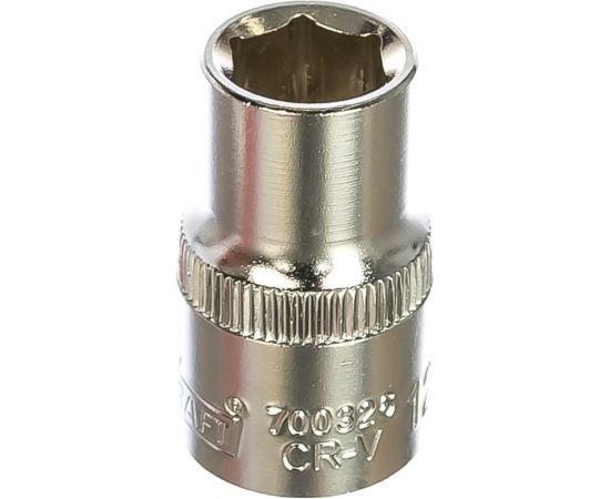 Головка торцевая 6 граней (12 мм; 1/2 Dr) KRAFT KT 700326 