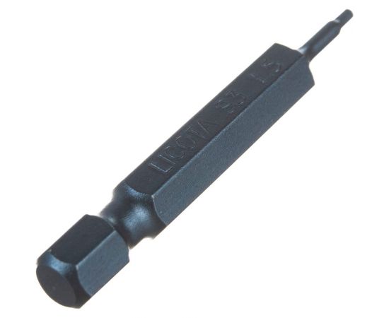 Бита усиленная шестигранная Hex1.5, 50 мм, 1/4"" Licota S3HE105015 – изображение 2
