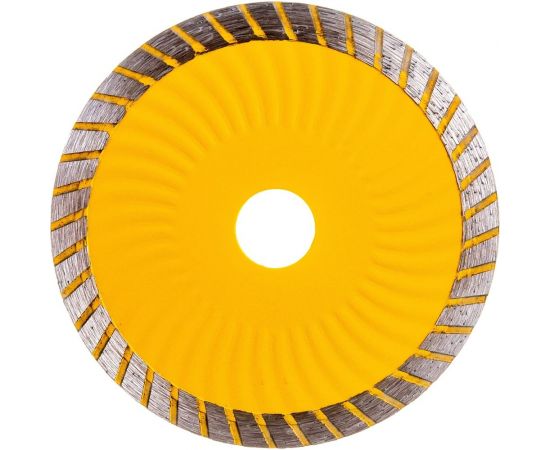 Диск алмазный отрезной Турбо волна (125x22.2x2x10 мм) KRANZ KR-90-0131 – изображение 2