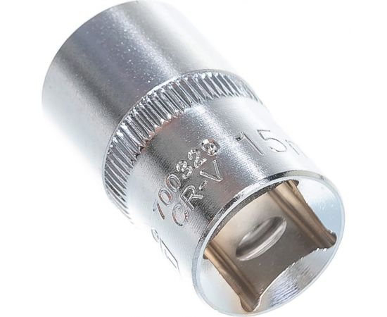 Головка торцевая 6 граней (15 мм; 1/2 Dr) KRAFT KT 700329 – изображение 2