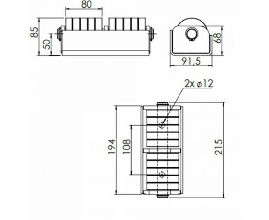 Отбойник (буфер) роликовый двойной Nevpa 153-12-01-007 – изображение 2