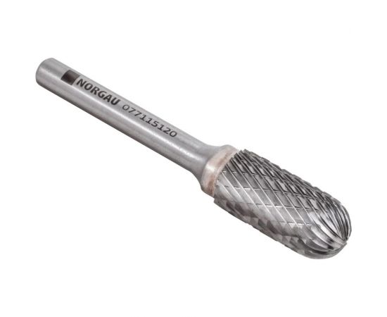 Борфреза твердосплавная NORGAU форма C (12x25 мм; хвостовик 6 мм) 077115120 – изображение 2