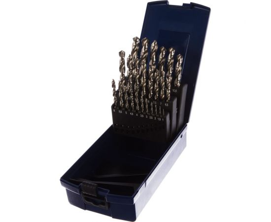 Набор сверл HSS-E Typ N DIN338 (25 шт; 1-13x0.5 мм) NORGAU 010046113 – изображение 2