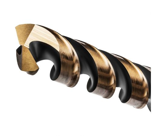 Сверло по металлу COBALT HSS-Co 8% сталь М42 (13х151 мм) Kraftool 29656-13 – изображение 2