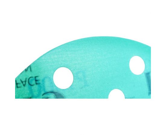 Круг абразивный на пленке GREEN (100 шт; 150 мм; Р1500; 15 отверстий) RADEX 661518 – изображение 3