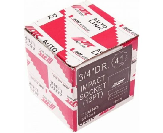 Головка торцевая 3/4” 41 12-ти гранная ударная JTC 645341 – изображение 3