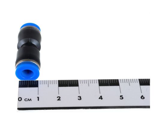 Фитинг цанговый прямой 6-6 мм Pegas pneumatic 5301 – изображение 3