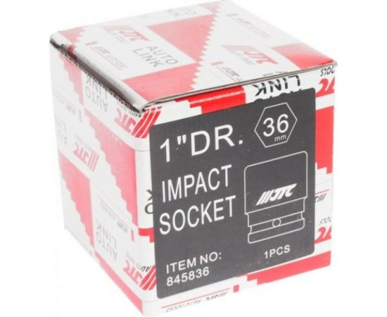 Головка торцевая 1” 36 L=62мм ударная JTC 845836 – изображение 3