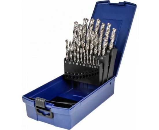 Набор сверл HSS-E Typ N DIN338 (25 шт; 1-13x0.5 мм) NORGAU 010046113 – изображение 3