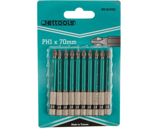 Насадка магнитная для больших нагрузок (10 шт; 70 мм; PH1) Jettools W2-22-0701 – изображение 4