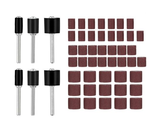 Набор шлифовальных барабанов RT51 51 предмет для гравера DEKO 065-0676 