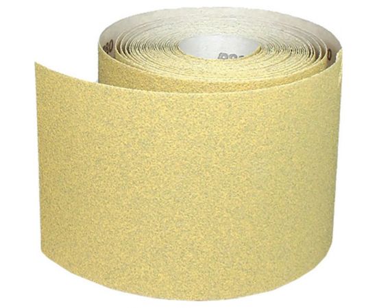 Материал абразивный в рулоне (5 м; 70 мм; P80; без липучки) HOLEX HAS-0464 