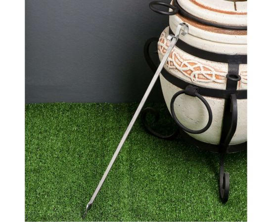 Шампур для тандыра СИМАЛЕНД нержавеющая сталь, 2 мм 4920769 