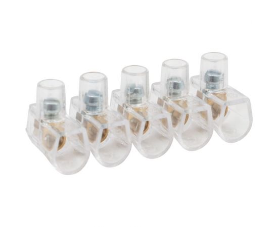 Концевой винтовой изолированный зажим КЗВИ 2,5 мм 5х1 20 шт REXANT 07-5701 