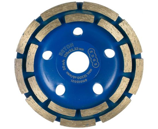 Чашка алмазная двухрядная (125х22.2 мм) EDGE by PATRIOT 811010021 