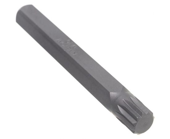 Вставка бита торцевая 10 мм, SPLINE, М10, L = 80 мм KING TONY 168010M 