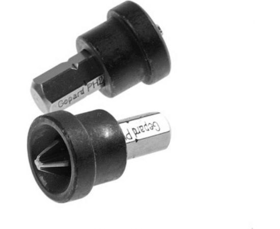 Бита магнитная с ограничителем для шуруповерта PH2х25 мм, 2 шт GEPARD GP3516-25 