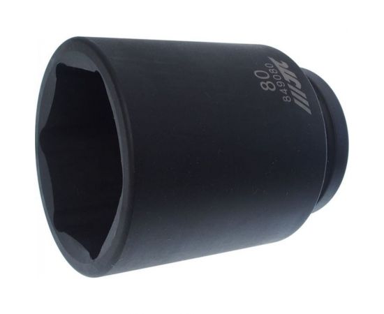 Головка торцевая глубокая ударная 6-гранная (80 мм; 1) JTC-849080 