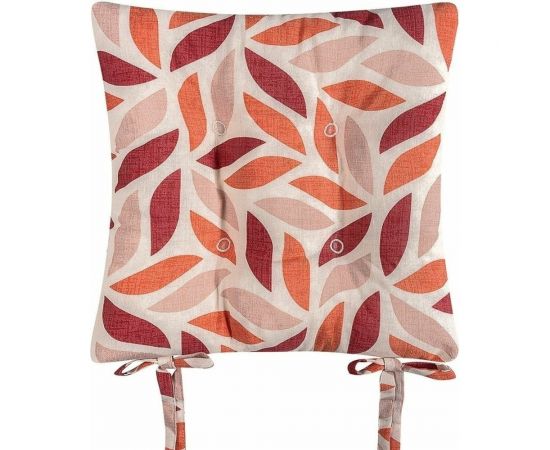Подушка на стул на завязках Altali ортопедическая, хлопковая, 40x40 см, коллекция Арт нуво 705-3091/1 