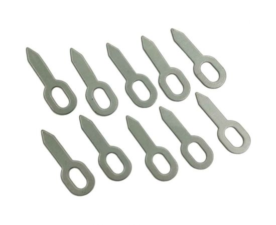 Шайба овальная прямая электрод для споттера 10 шт Great Wolf GWR0004 