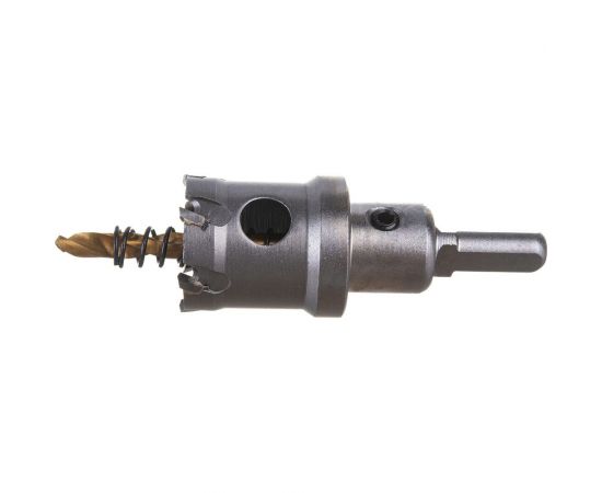 Коронка твердосплавная по металлу 30 мм DENZEL 724009 