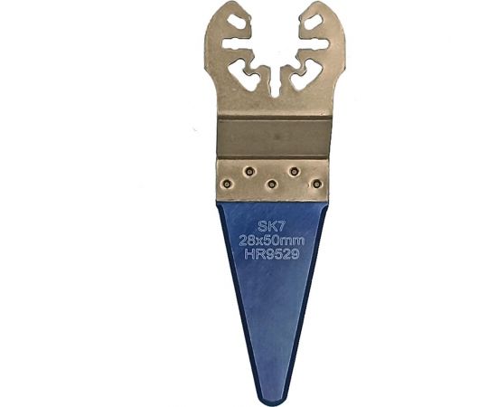 Полотно универсальное шабер острый SK7 50х28 мм Hilberg HR9529 