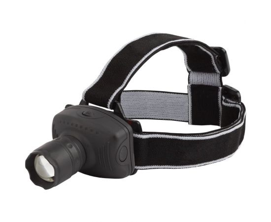 Светодиодный налобный фонарь ТРОФИ GB301 на батарейках 3Вт 3хААА 3 режима Б0030187 