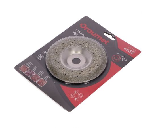 Диск алмазный для шлифовки 115 мм DRAUMET 6652 
