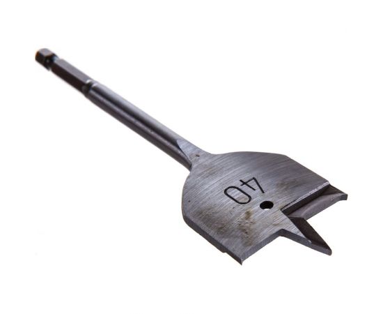 Сверло перовое по дереву (40х152 мм; HEX1/4) Heller 21790 – изображение 2