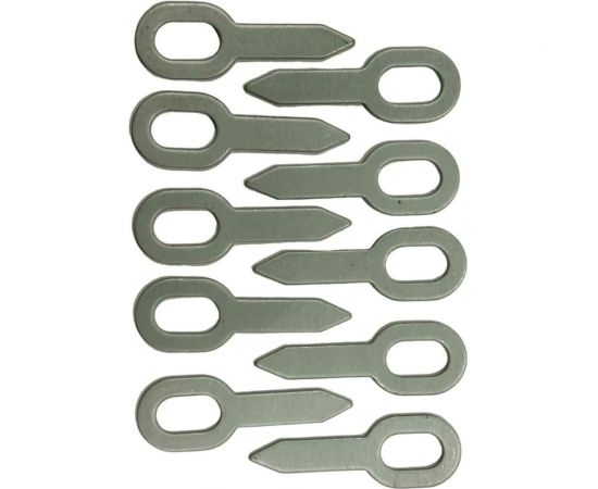 Шайба овальная прямая электрод для споттера 10 шт Great Wolf GWR0004 – изображение 2