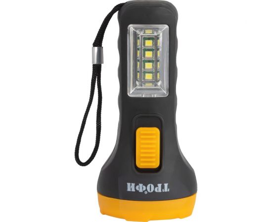 Светодиодный ручной фонарь ТРОФИ UB-101 универсальный на батарейках 1Вт 1 SMD+4 LED 1хAA Б0054034 – изображение 2