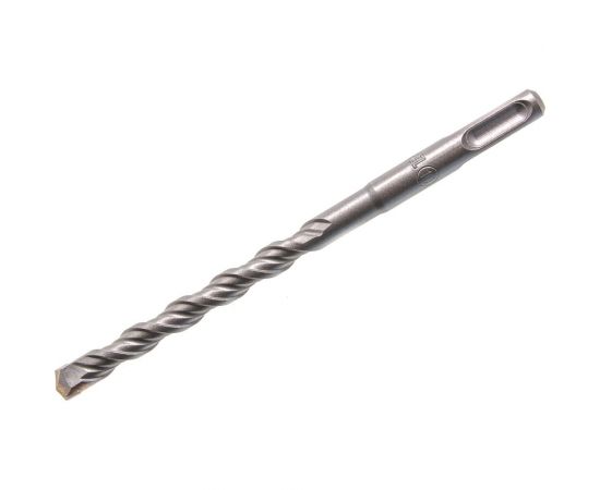 Бур по бетону, двойная спираль, Cobalt W-tip (10x160 мм; SDS PLUS) Denzel 705016 – изображение 2