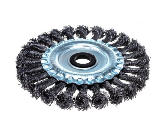 Щетка витая 125х22.2 мм для УШМ Gepard GP0894-125 – изображение 2