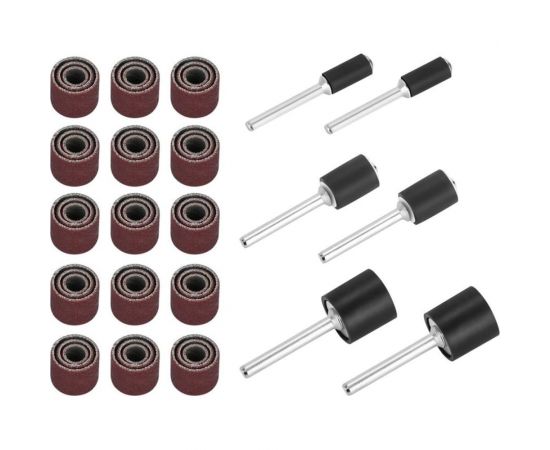 Набор шлифовальных барабанов RT51 51 предмет для гравера DEKO 065-0676 – изображение 2