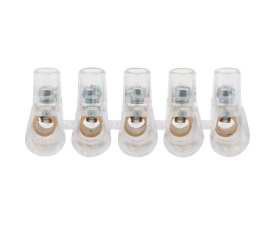 Концевой винтовой изолированный зажим КЗВИ 2,5 мм 5х1 20 шт REXANT 07-5701 – изображение 2