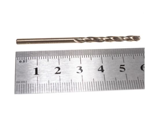 Сверло по металлу (3х33х61 мм; ц/х; Р6М5К5; А1) GRIFF a112030 – изображение 3