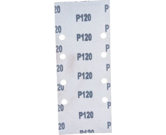 Шлифлист самосцепляющийся 5 шт, 93x230 мм, Р120 GEPARD GP5004-120 – изображение 3