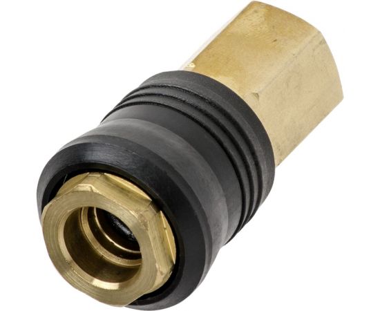 Соединение быстроразъемное с внутренней резьбой (1/4""; латунь) INTERTOOL PT-1814 – изображение 3