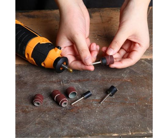 Набор шлифовальных барабанов RT51 51 предмет для гравера DEKO 065-0676 – изображение 3