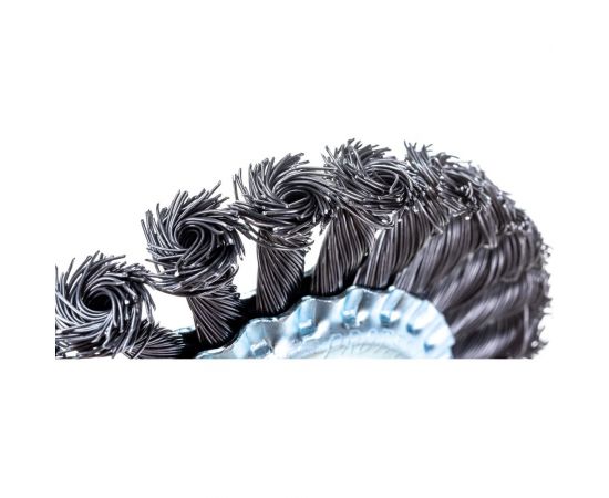 Щетка витая 125х22.2 мм для УШМ Gepard GP0894-125 – изображение 3
