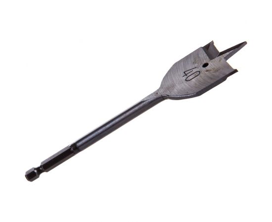 Сверло перовое по дереву (40х152 мм; HEX1/4) Heller 21790 – изображение 3