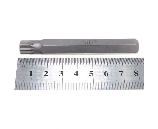 Вставка бита торцевая 10 мм, SPLINE, М10, L = 80 мм KING TONY 168010M – изображение 4