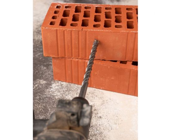 Бур по бетону SDS-plus, 12x210 мм, 4 резца, Expert EKF db-12-210-4x4 – изображение 6