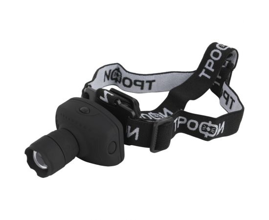 Светодиодный налобный фонарь ТРОФИ GB301 на батарейках 3Вт 3хААА 3 режима Б0030187 – изображение 6