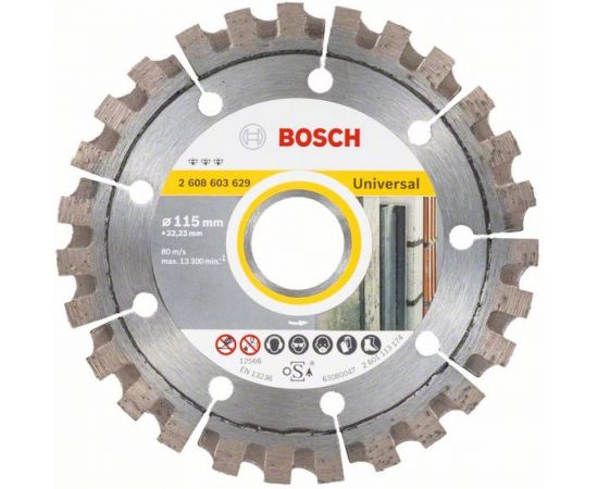 Алмазный диск Best for Universal (115х22.2 мм) Bosch 2608603629 