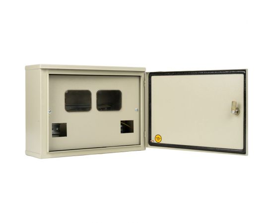 Щит учета МЭК ЭЛЕКТРИКА ЩУ-1/2-С 310х420х120 IР65 под два счетчика с креплением на столб MEC23302 