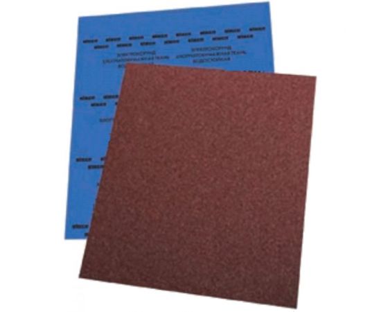 Шкурка шлифовальная на тканевой основе водостойкая (10 шт; 230х280 мм; Р80) Biber 70654 тов-165711 